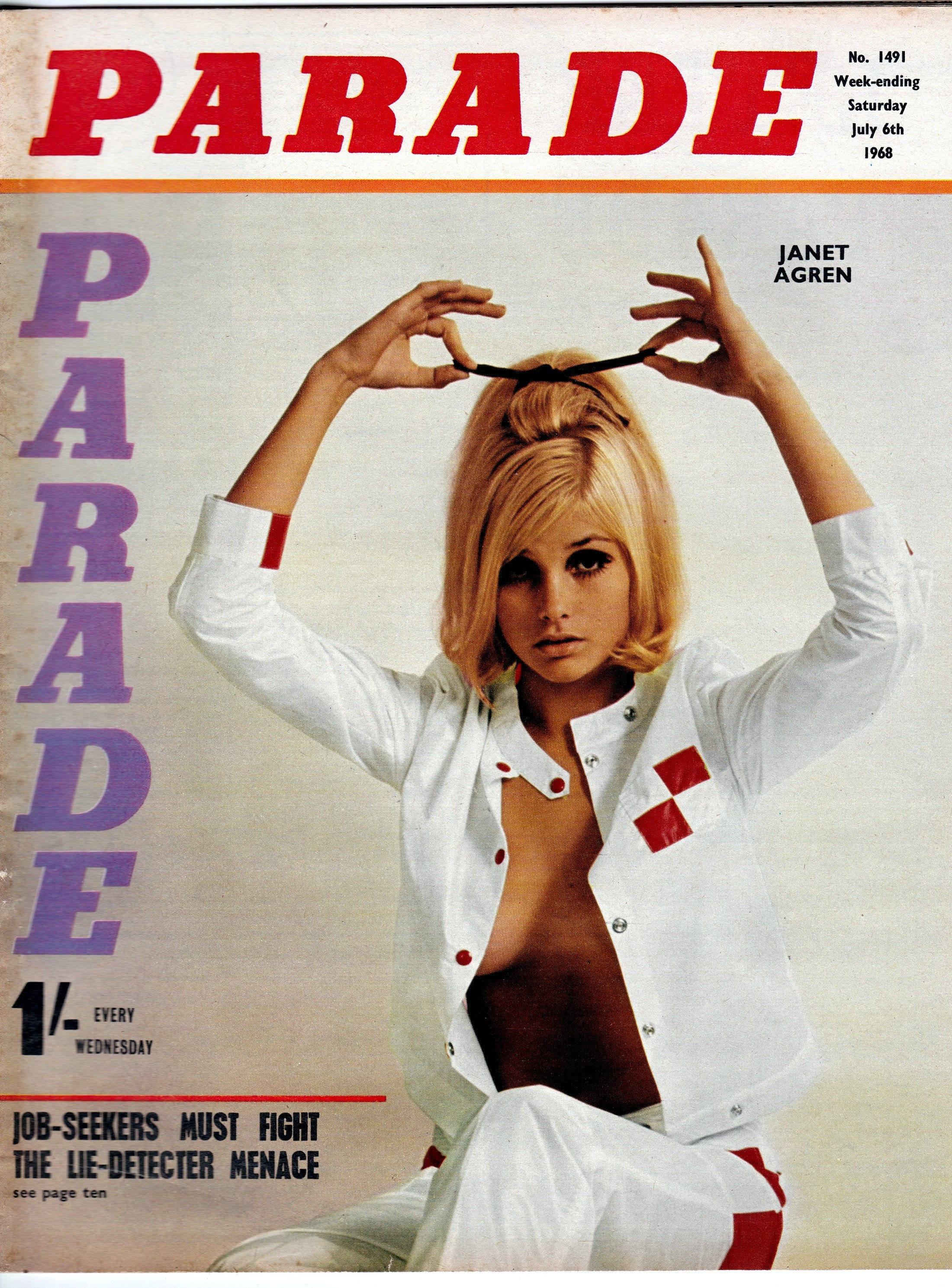 Parade Magazine No.1491. July 6th 1968. British Entertainment Etsy