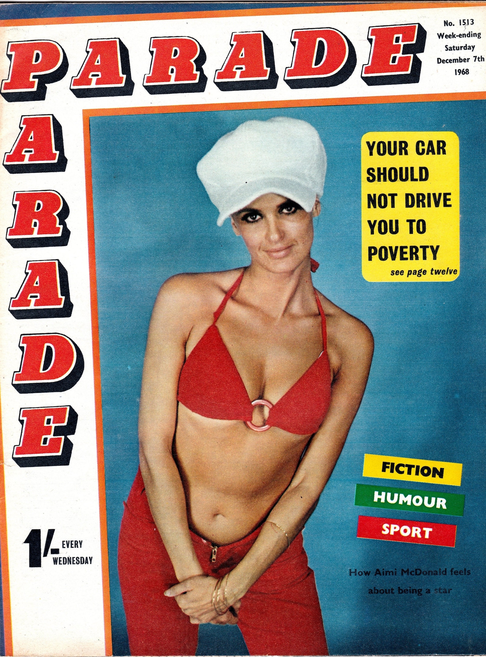 Parade Magazine No.1513. December 7th 1968. British Etsy