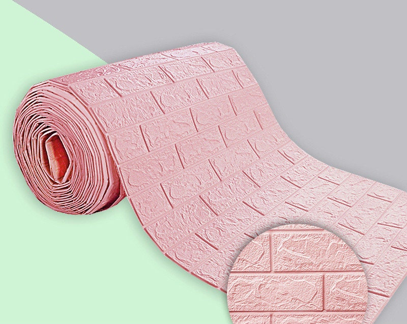 3D Brick Wall Sticker Selfadhesive Wallpaper 70cm1m Etsy Canada