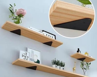 Triangle Shelving  Invisible Bracket Shelf On Wall Shelf Brackets For Floating Shelves Kitchen Rack Shelf Supports Home Decor Wall Decor