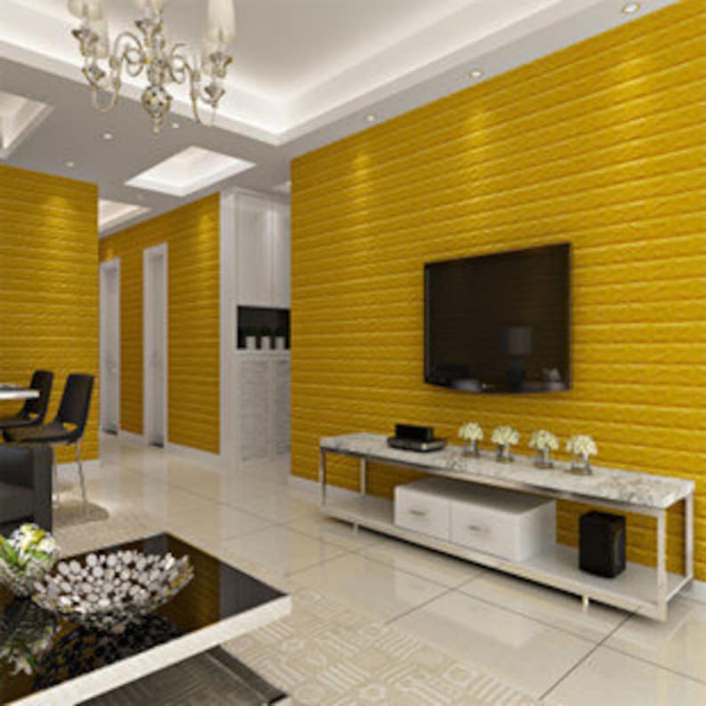 3D Brick Wall Sticker Selfadhesive Wallpaper 70cm1m Etsy