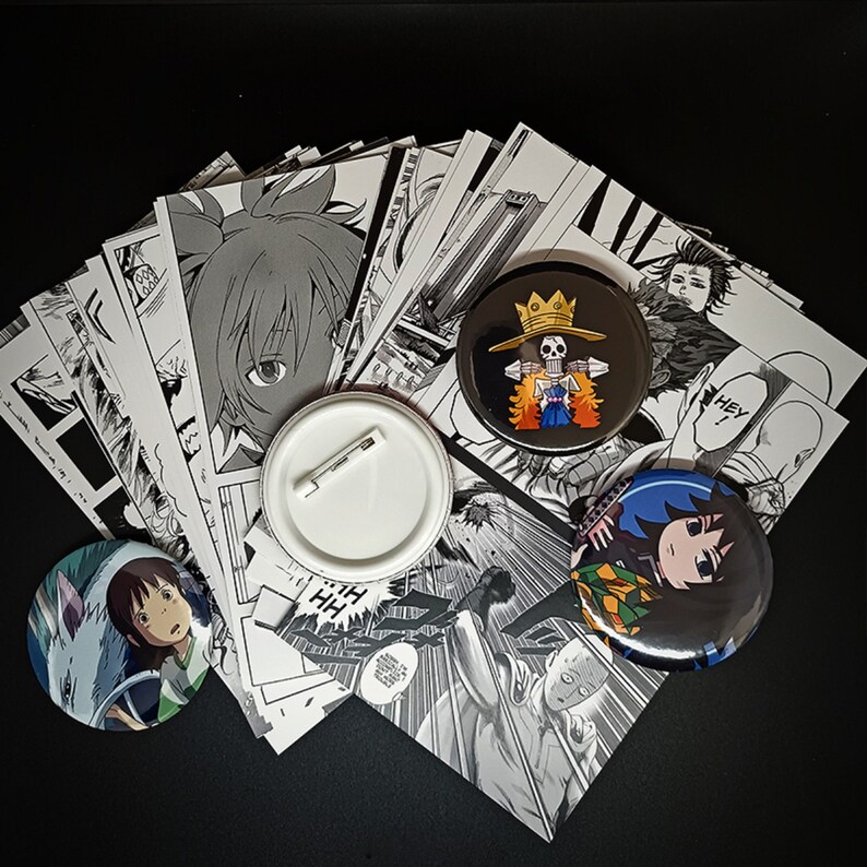 50pcs Anime Manga Panels Poster Bedroom Collage Print Decor Etsy