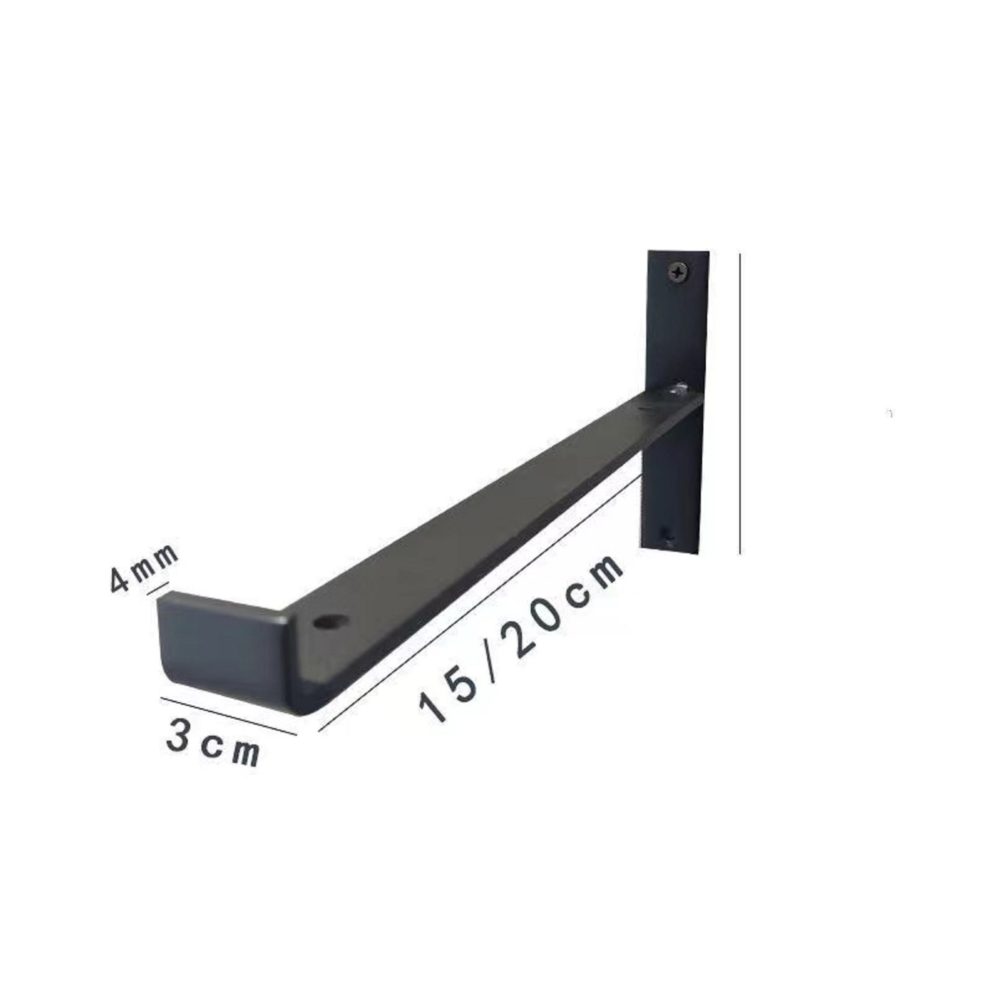 Black Retro Shelf Brackets Shelves on Wall Shelving Bracket Etsy