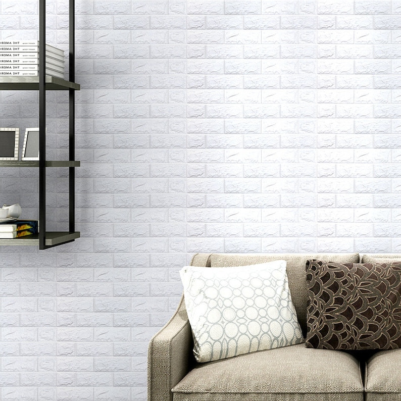 3D Brick Wall Sticker Selfadhesive Wallpaper 70cm1m Etsy