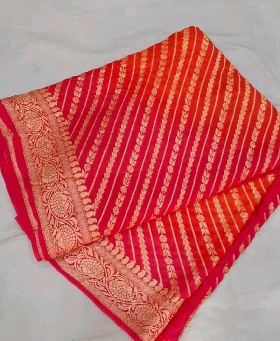 banarasi khaddi georgette saree facebook