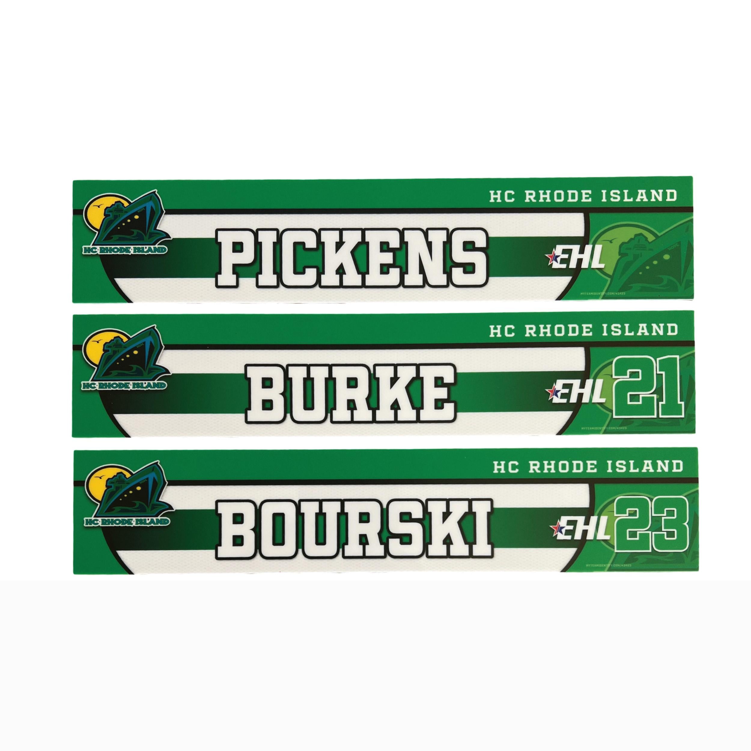 Premiere Series - Personalized Locker Room Nameplates – Customized