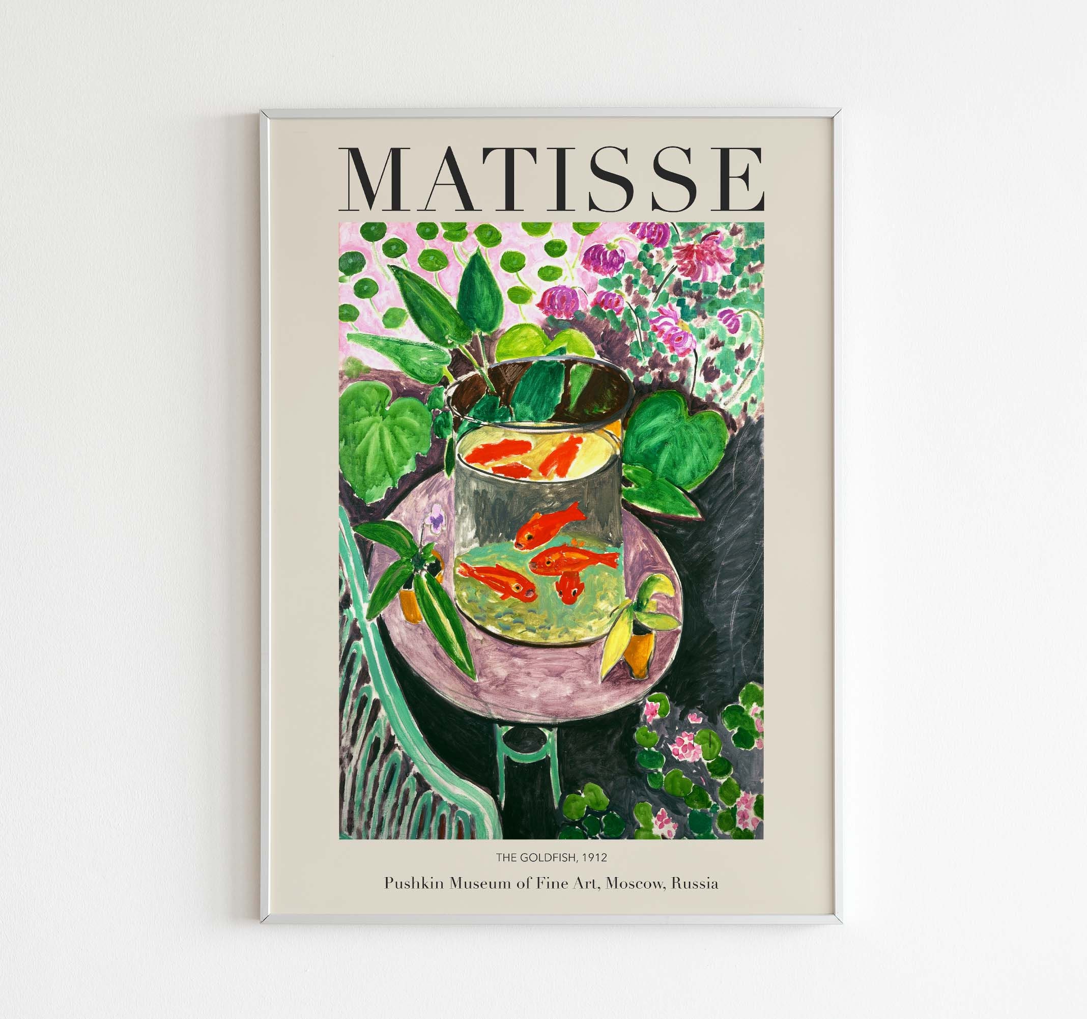 Henri Matisse Exhibition Poster The Goldfish 1912 | Etsy