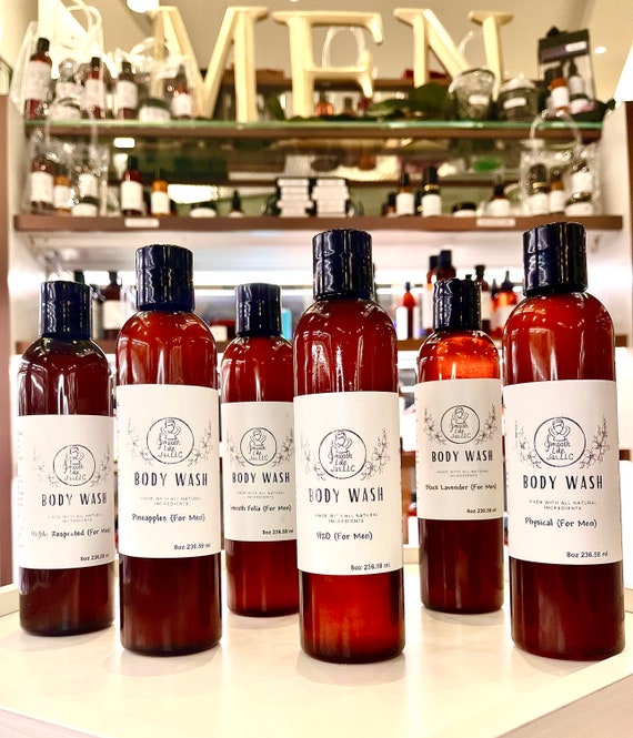 Natural Body Wash for men