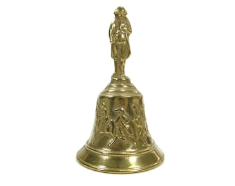 Small Brass Handbell - Napoleon Gold