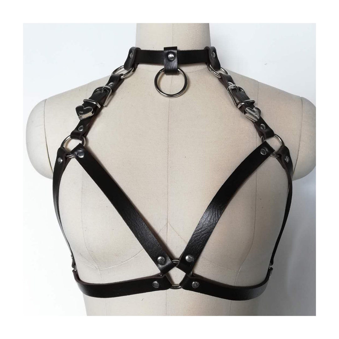 Black strap Body Harness Bondage Bra Women Sexy Crop Tops Elastic Lingerie  Cage bra Goth Bdsm Fetish Belt Halloween Wear : : Clothing,  Shoes & Accessories