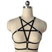 Black Body Harness bralette Cage Lingerie Open Bra bdsm Sexy Elastic Bondage Harness  Bondage Harness Bra For Women 