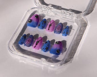 Coraline press-on nails