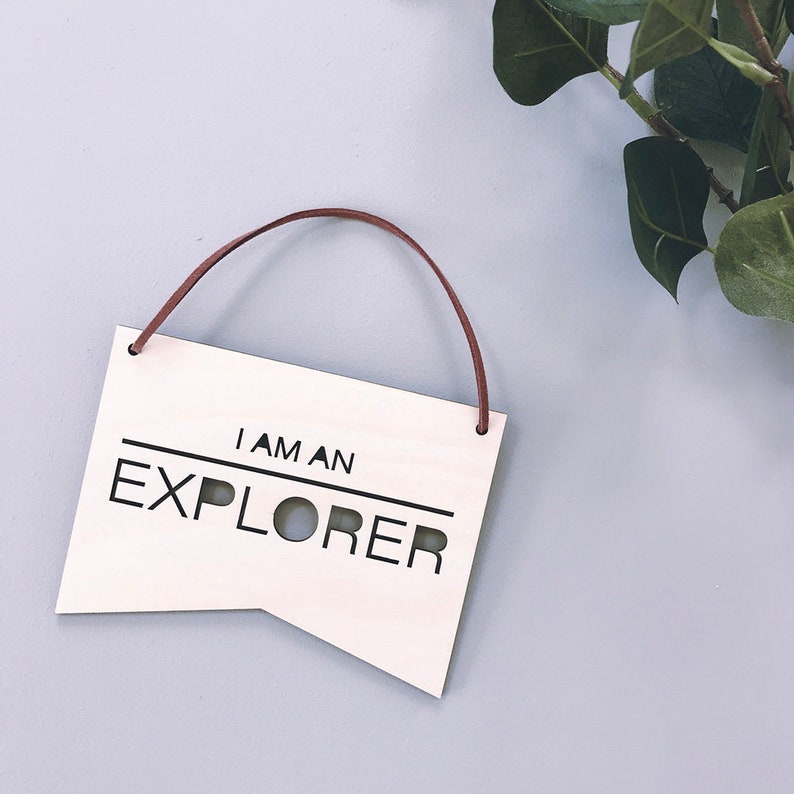 I Am An Explorer Flag