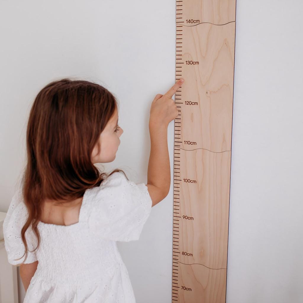 Height Level Names Personalised Height Chart Ruler | Growth Chart Ruler | Custom Nursery ...