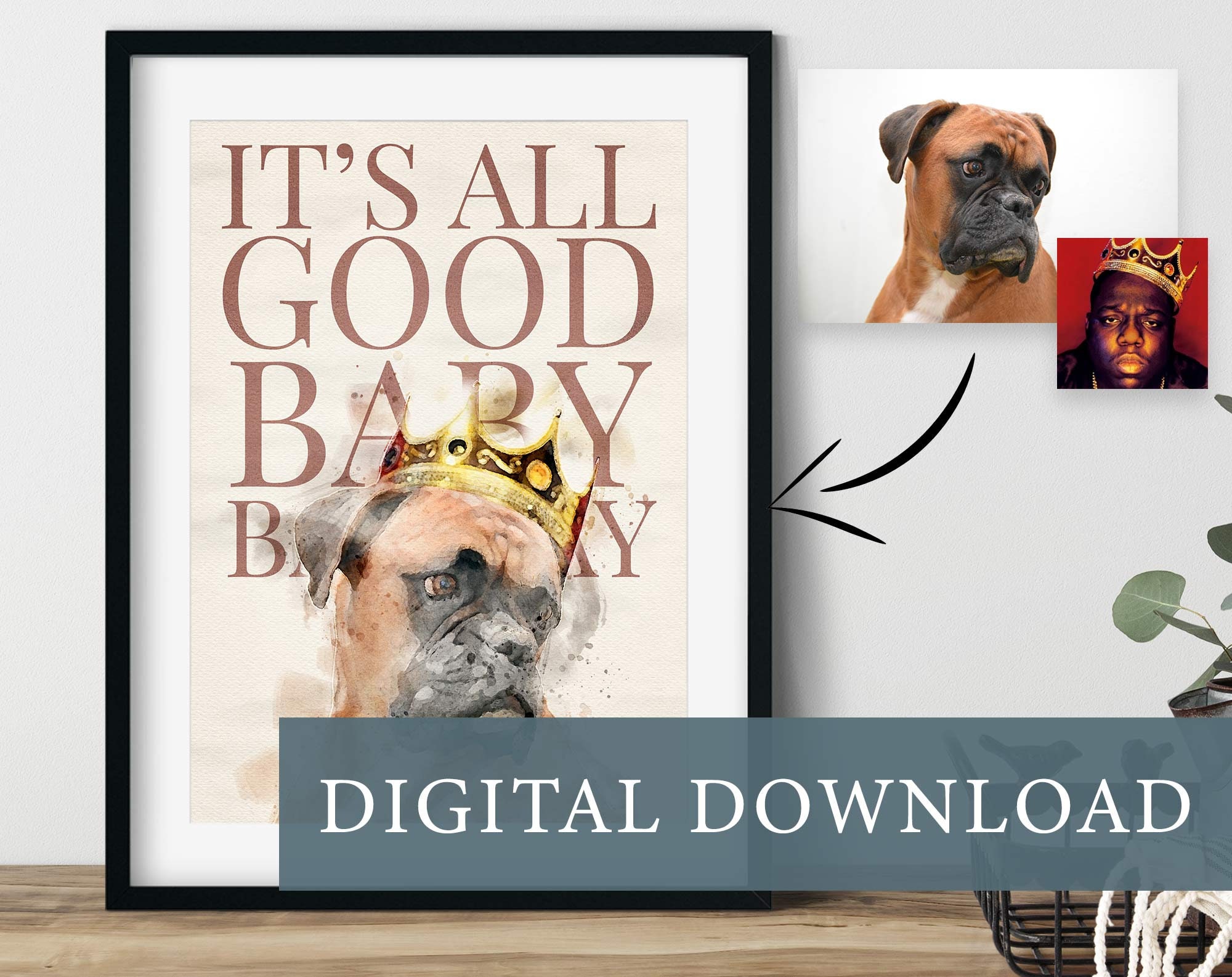 personalised pet print