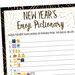 New Year's Emoji Pictionary Game Printable Emoji Pictionary Fun New Year's Game NYE Emoji ...