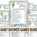 globe world baby shower game bundle pack , world map baby shower games, globe baby shower games, map baby shower games, printable 