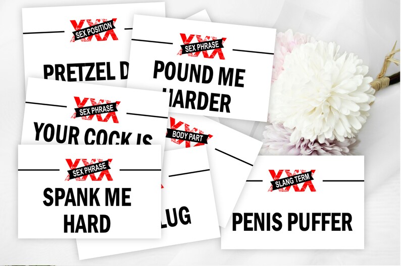 Printable Dirty Charades Ideas