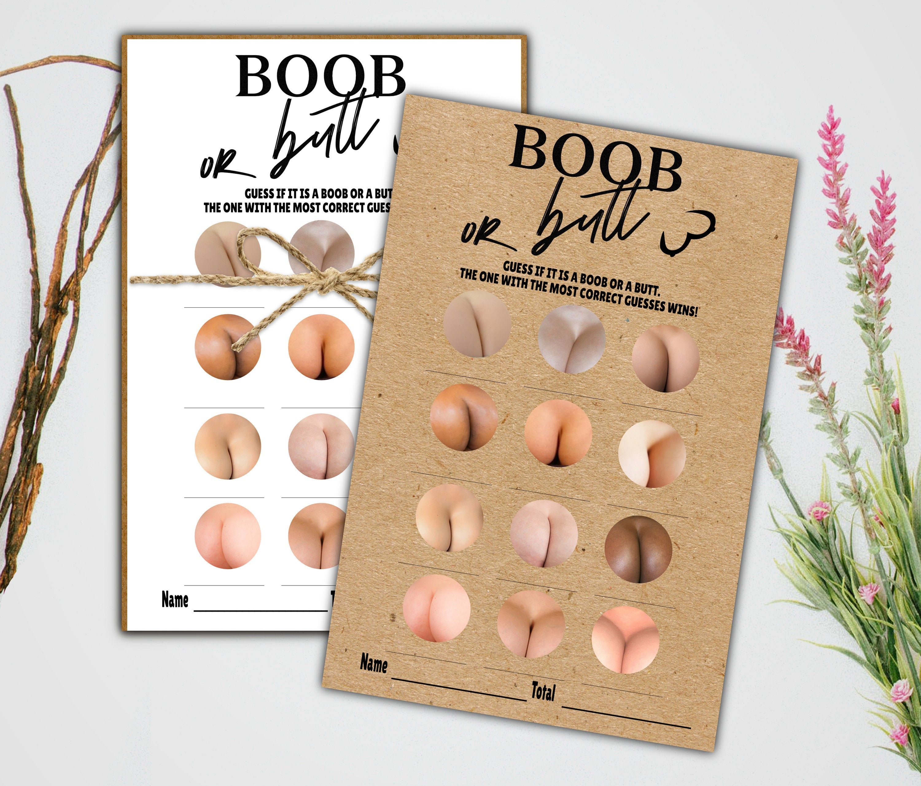 The boob game