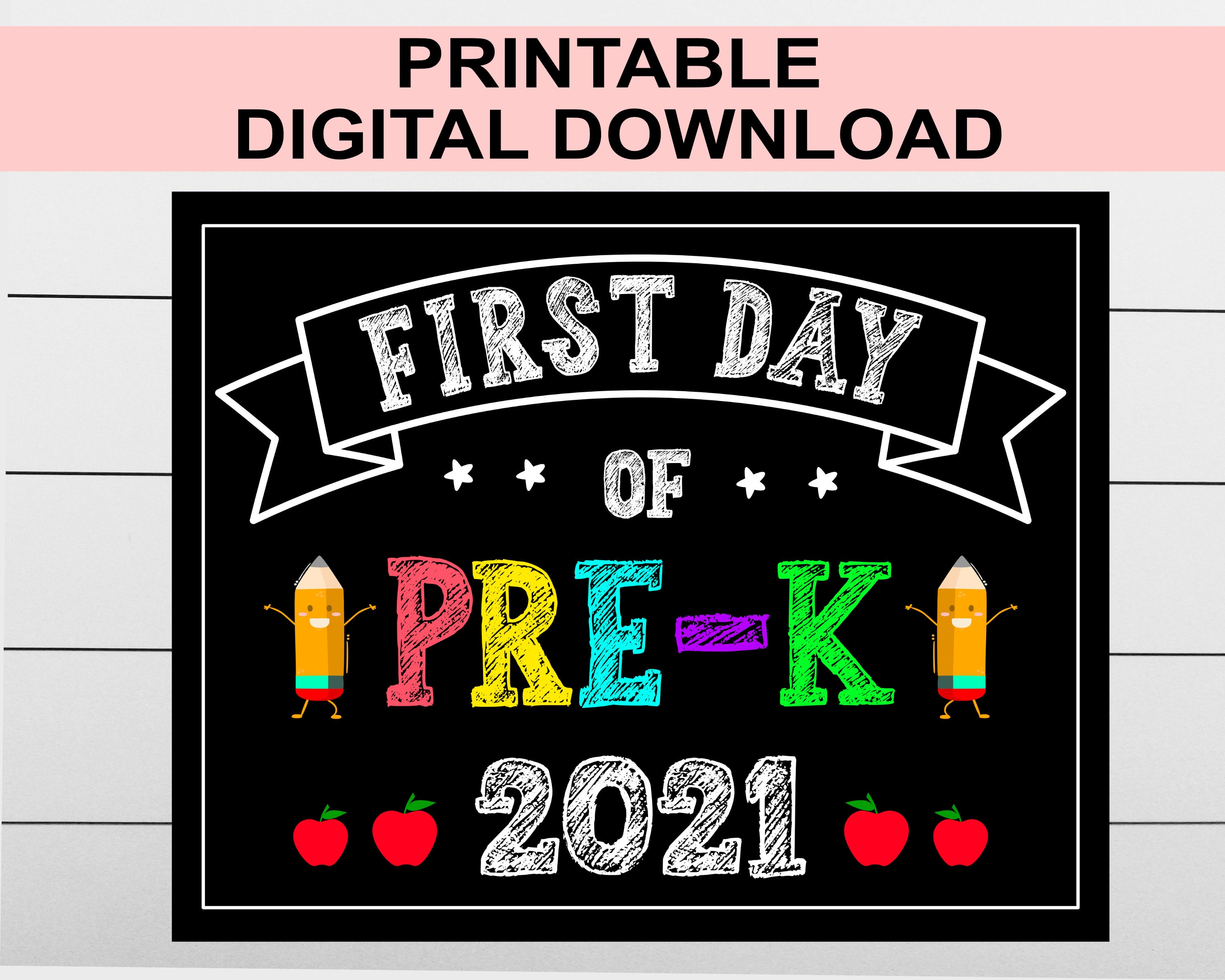 first-day-of-pre-k-photo-sign-pre-k-poster-school-chalkboard-etsy