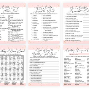 Women Birthday Party Games, Over the Hill Birthday, Birthday Party Games for Women, Fun Birthday Games, Birthday Girl Games, Adult Birthday image 2