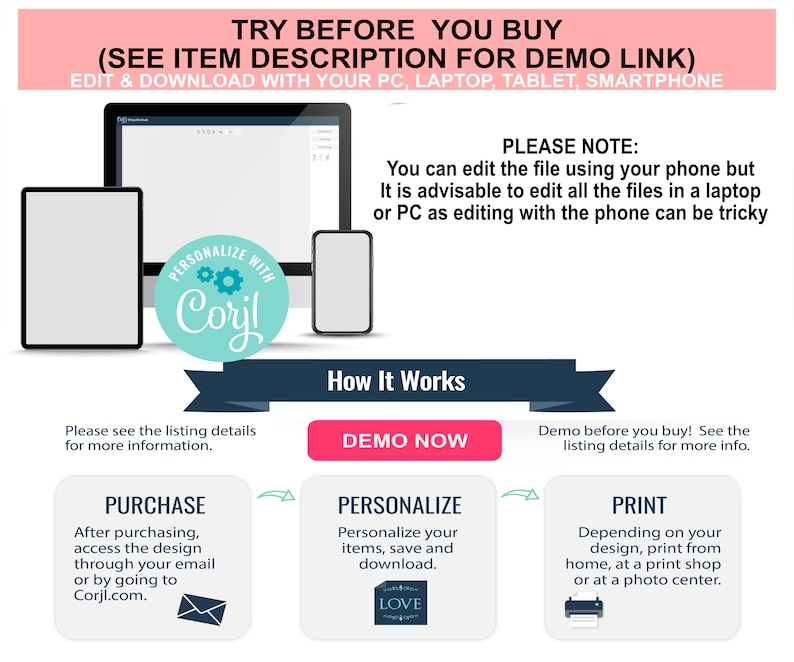 Photo of how corjl works.