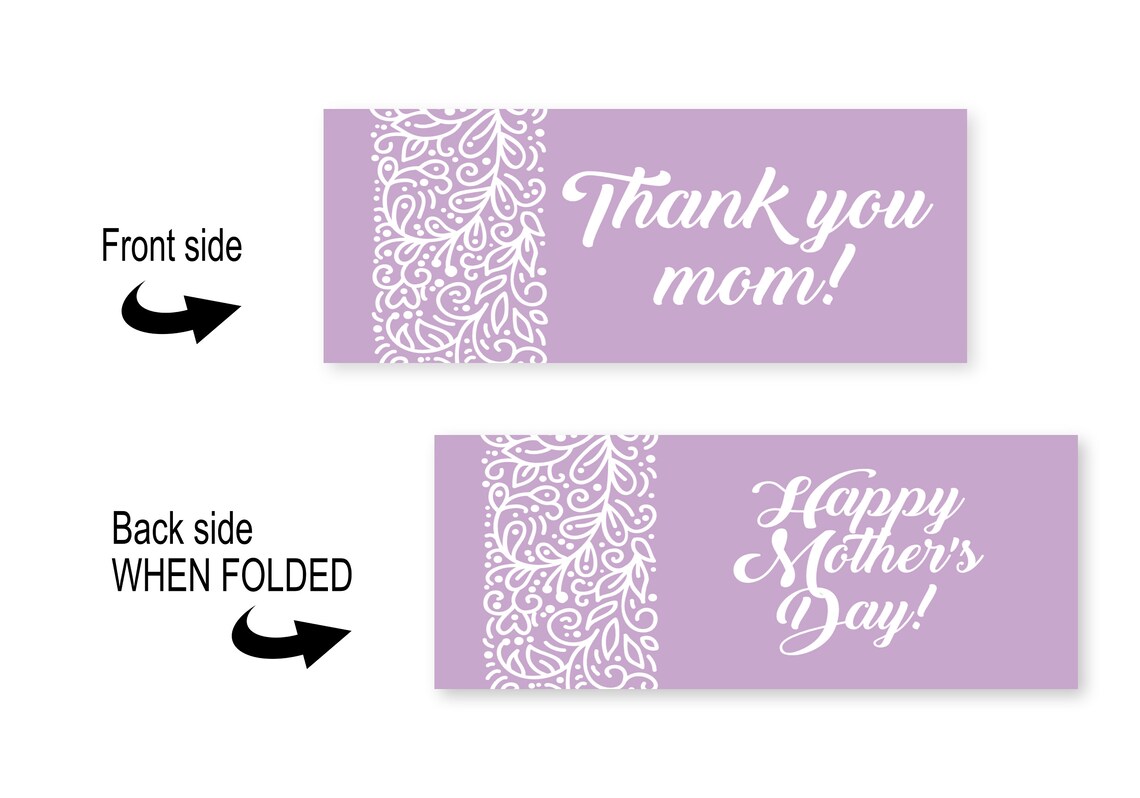 Mother's Day Treat Bag Topper PRINTABLE Classroom Favor | Etsy