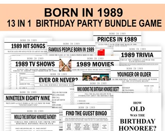 Born In 1989 Etsy