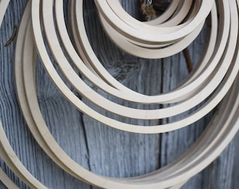 Holzrahmen Reifen Bambus Ring Hand Bestickt Kranz Kreuzstich Basteln DIY