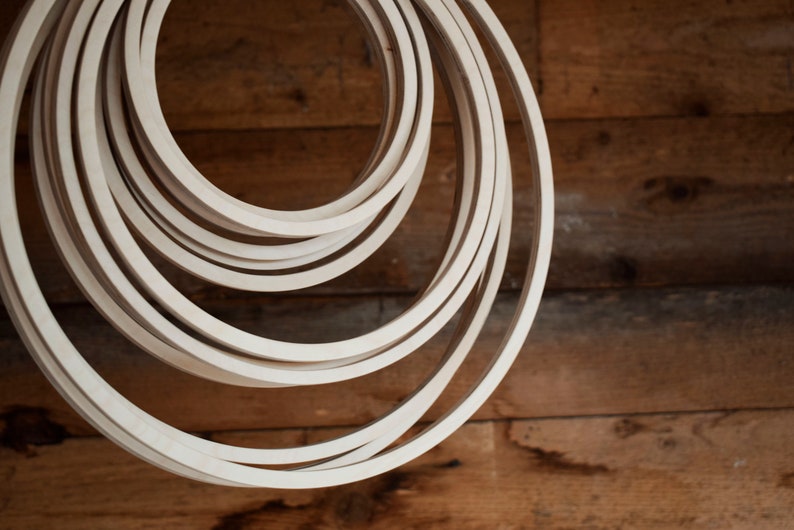 40inch/102cm diam EXTRA LARGE Wooden Round Hoops for Dream Etsy