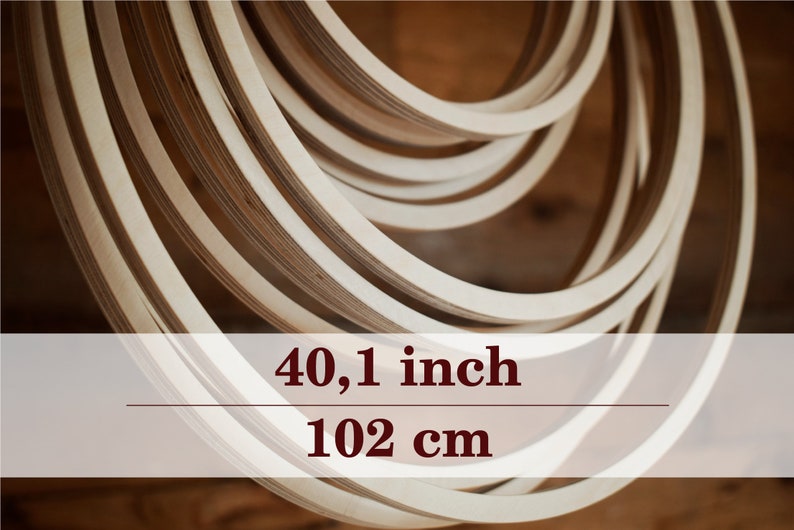 40inch/102cm diam EXTRA LARGE Wooden Round Hoops for Dream | Etsy