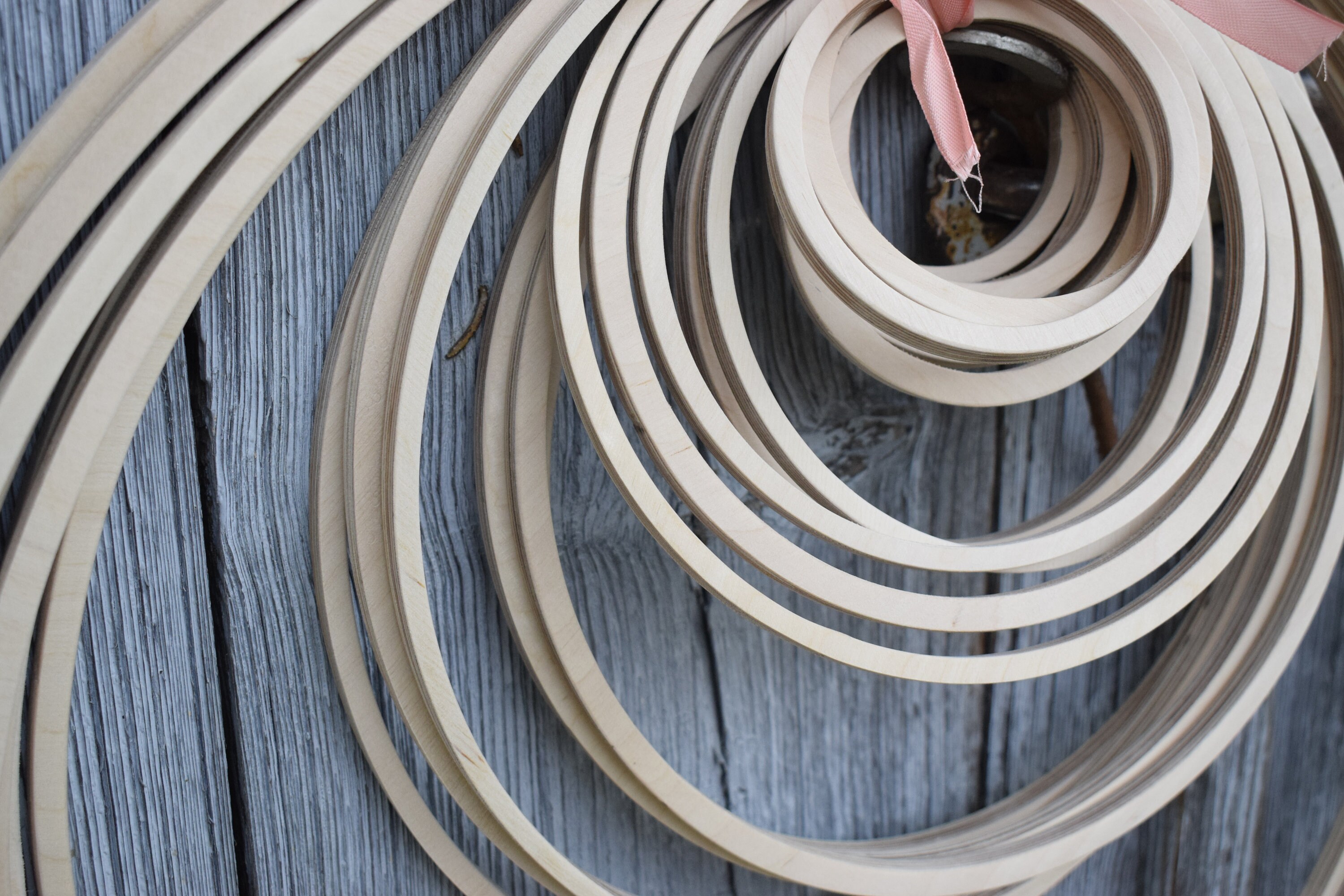 378inch/96cm diam EXTRA LARGE Wooden Round Hoops for Dream Etsy