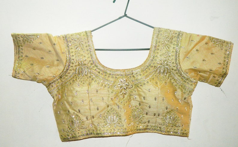 Art Silk Thread Embroidered Work Designer Blouse Choli Top Tunic SariBlouse For Women Wear,Wedding Wear,Festive Wear Designer Blouse