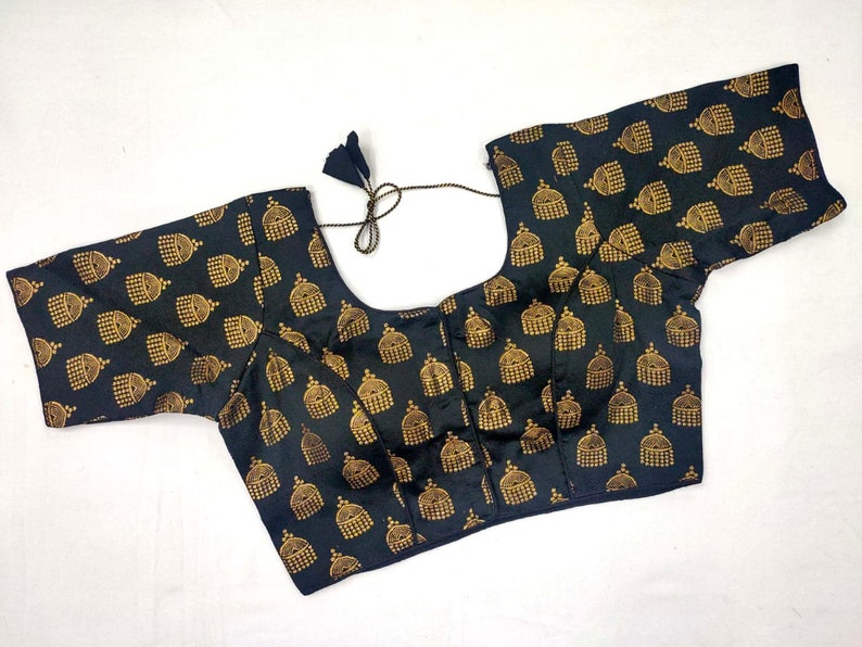 Art Silk Ready made Choli Stitched Saree Blouse Top Tunic Blouse For Women Wear Bridesmaid Wedding Wear Sari Blouse