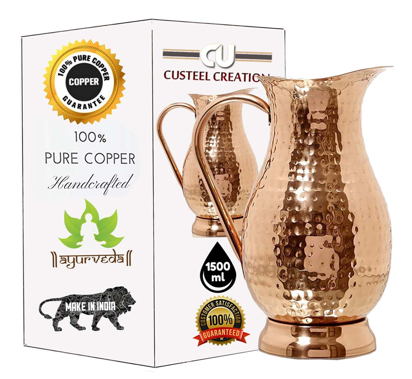 pichet En cuivre Pur