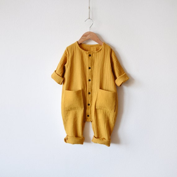 gauze romper baby