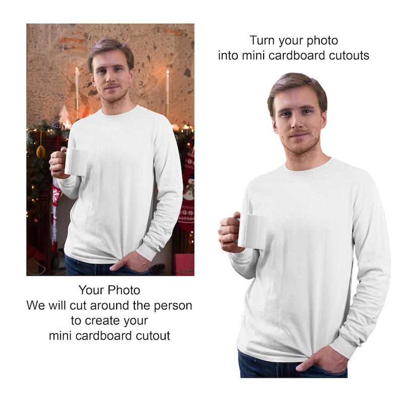 minature cardboard cutout Custom cardboard cutouts Custom standees Photo cutouts Party decorations Full body cutouts