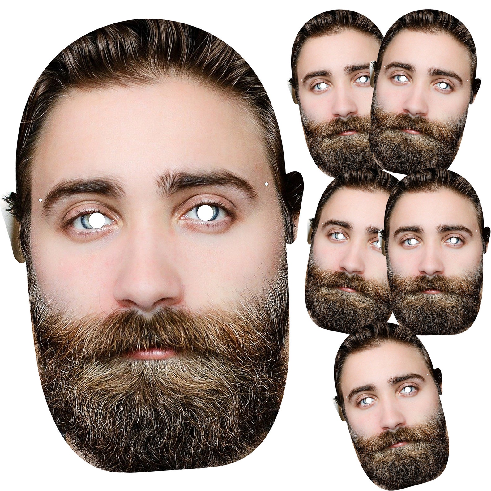 Giant Personalised Photo Face Masks CUTOUT Party Accessory Etsy UK