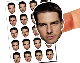 Personalised Face Stickers, Waterproof Stickers, Party Accessory, Hen Parties, Stag Parties, Birthdays, Upload Your Photo