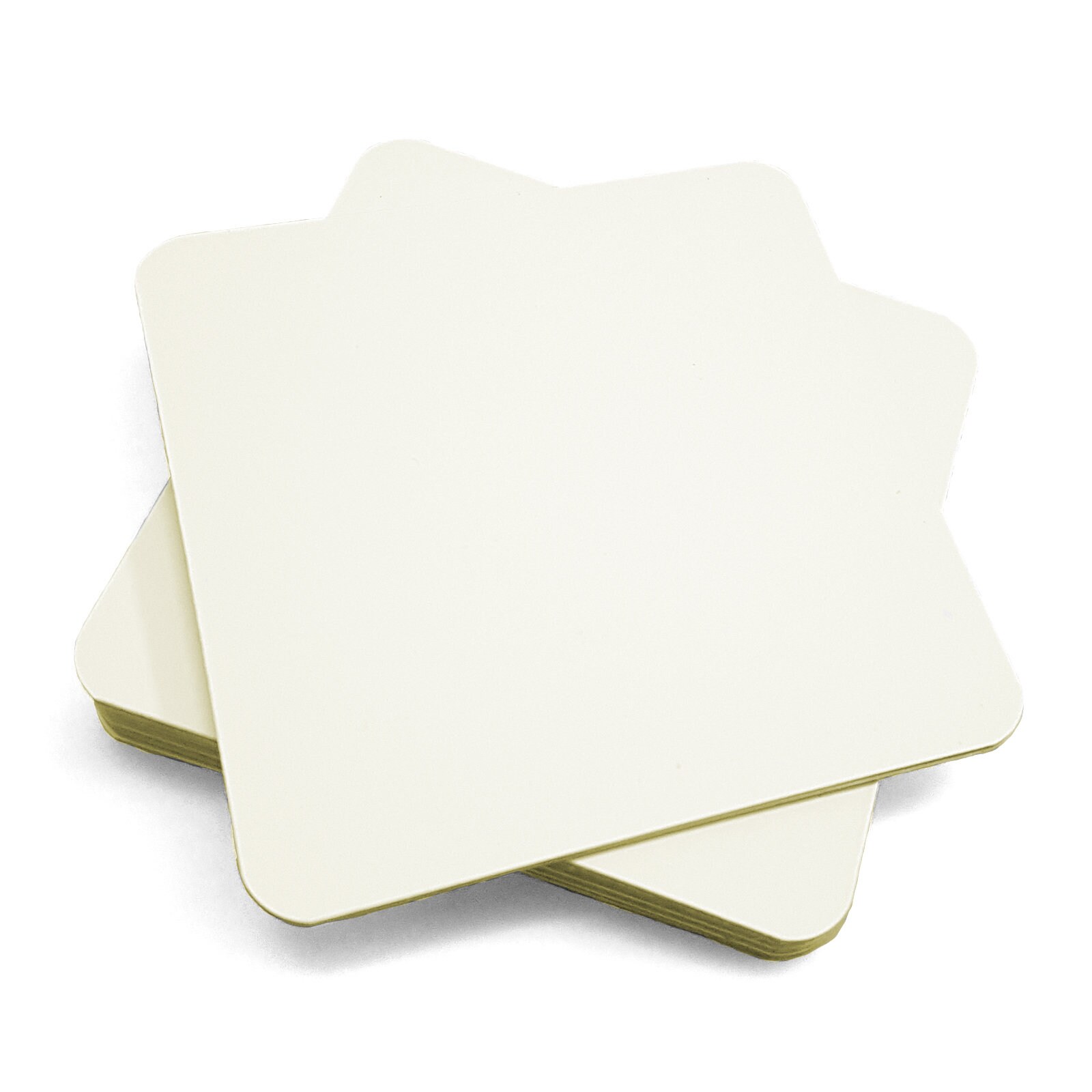 Blank Beer Mats Square Absorbent Coasters DIY Craft Etsy