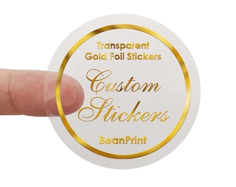 Transparent sticker printing deals