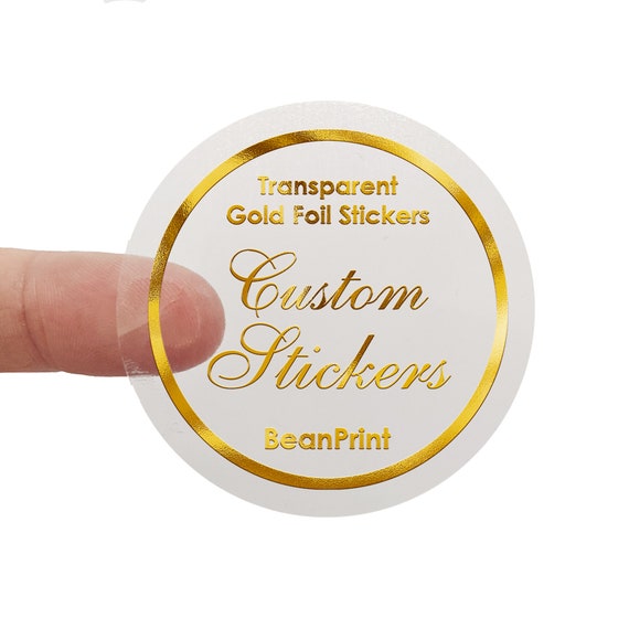 Custom Clear Stickers - Transparent Stickers