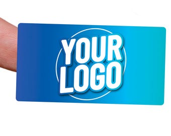 Personalised 95mm x 50mm Rectangle Labels – Custom Address, Company Logo And Business Stickers for Packaging And Branding