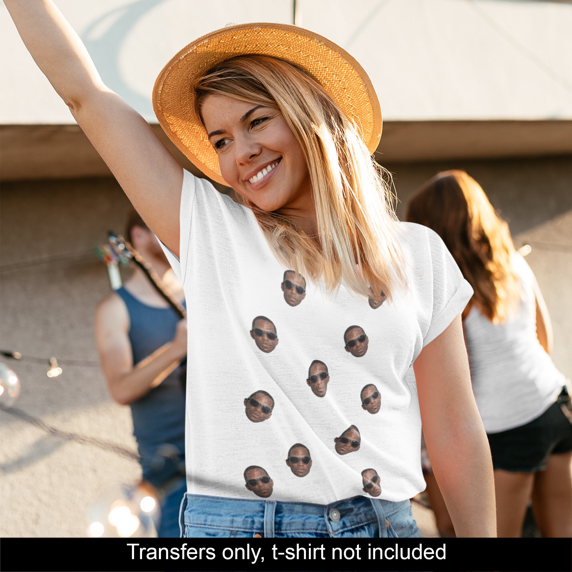 Shirt with faces deals