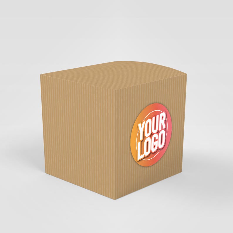 64mm Circle Labels - Personalised Custom Round Business Logo Stickers ...