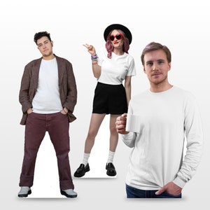 Miniature Cardboard Cutouts, Party Accessory, Hen Party props, Stag Parties, Birthdays, party decorations, Upload Your Photo