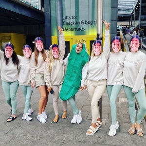 stacey soloman hen party custom photo face masks hen party masks birthday decor stag do