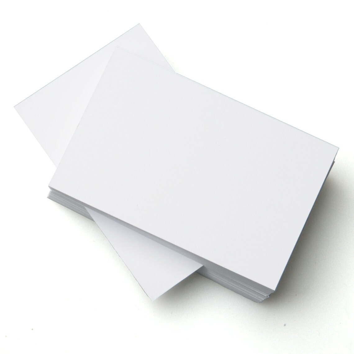 Blank Business Cards white 350gsm or Kraft card Stamping Etsy