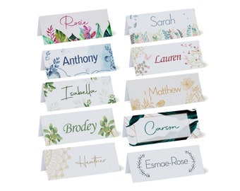 Place Card Additional Names Fee For Floral Place Cards Beanprintuk Etsy Shop