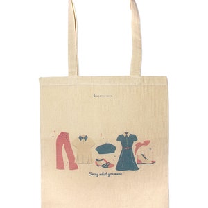 Swing what you wear shopping bag